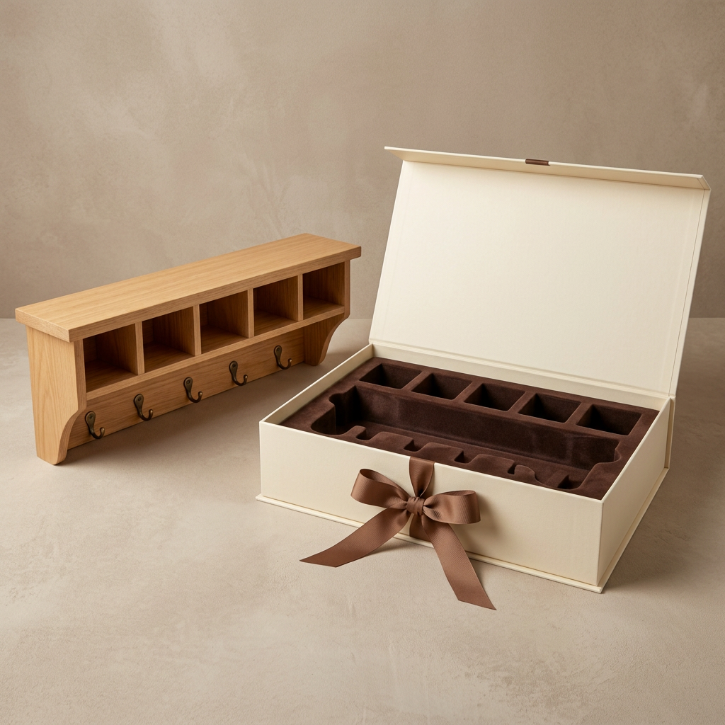 Gift packaging design concept, not confirmed retail packaging