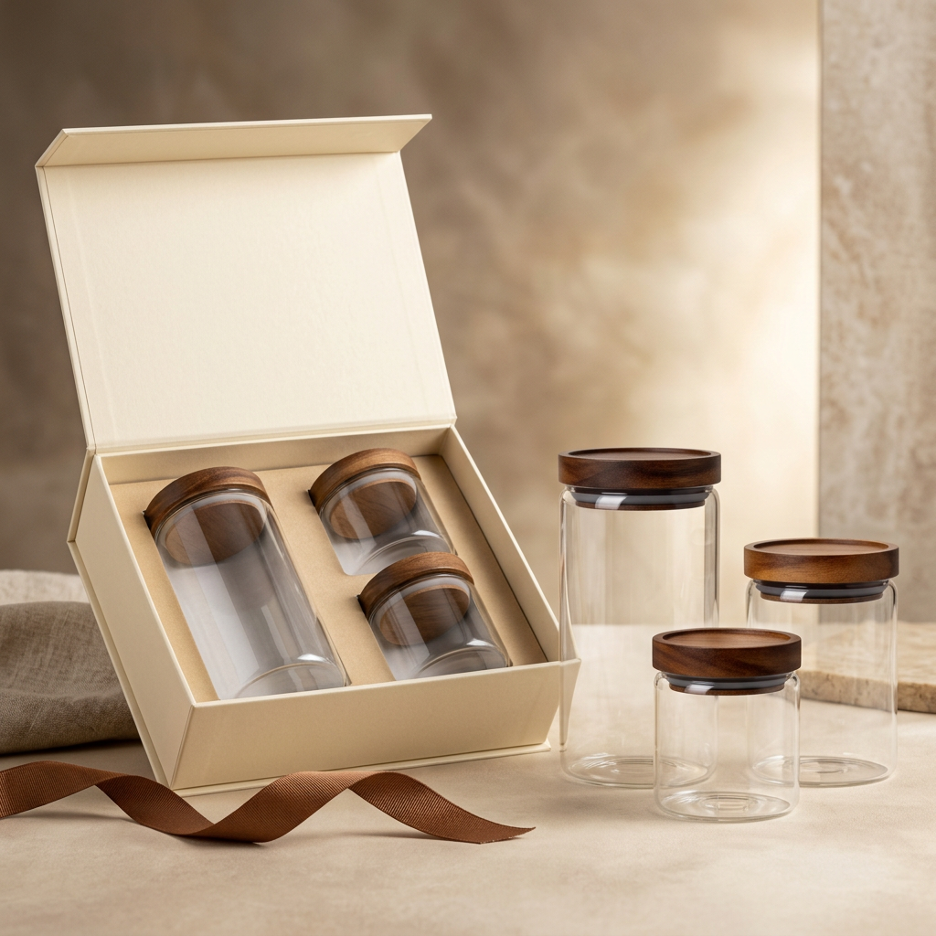 Gift packaging design concept, not confirmed retail packaging