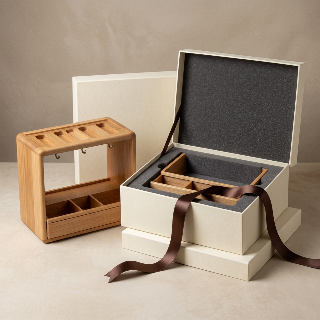 Gift packaging design concept, not confirmed retail packaging