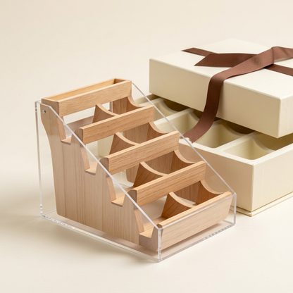 Gift packaging design concept, not confirmed retail packaging