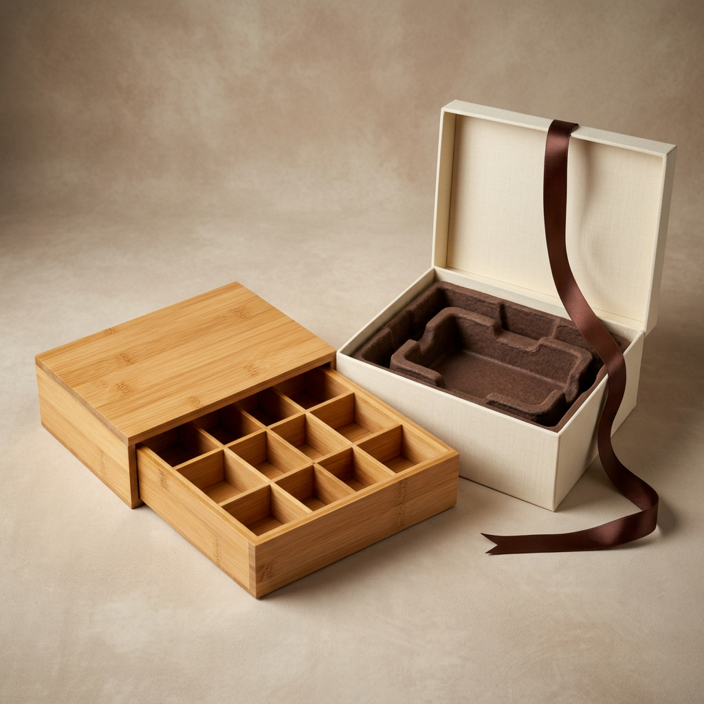 Gift packaging design concept, not confirmed retail packaging